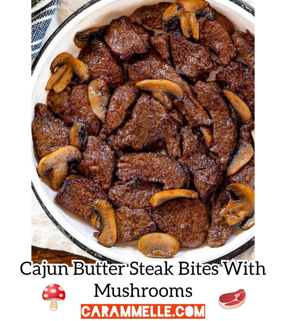 Cajun Butter Steak with Mushrooms