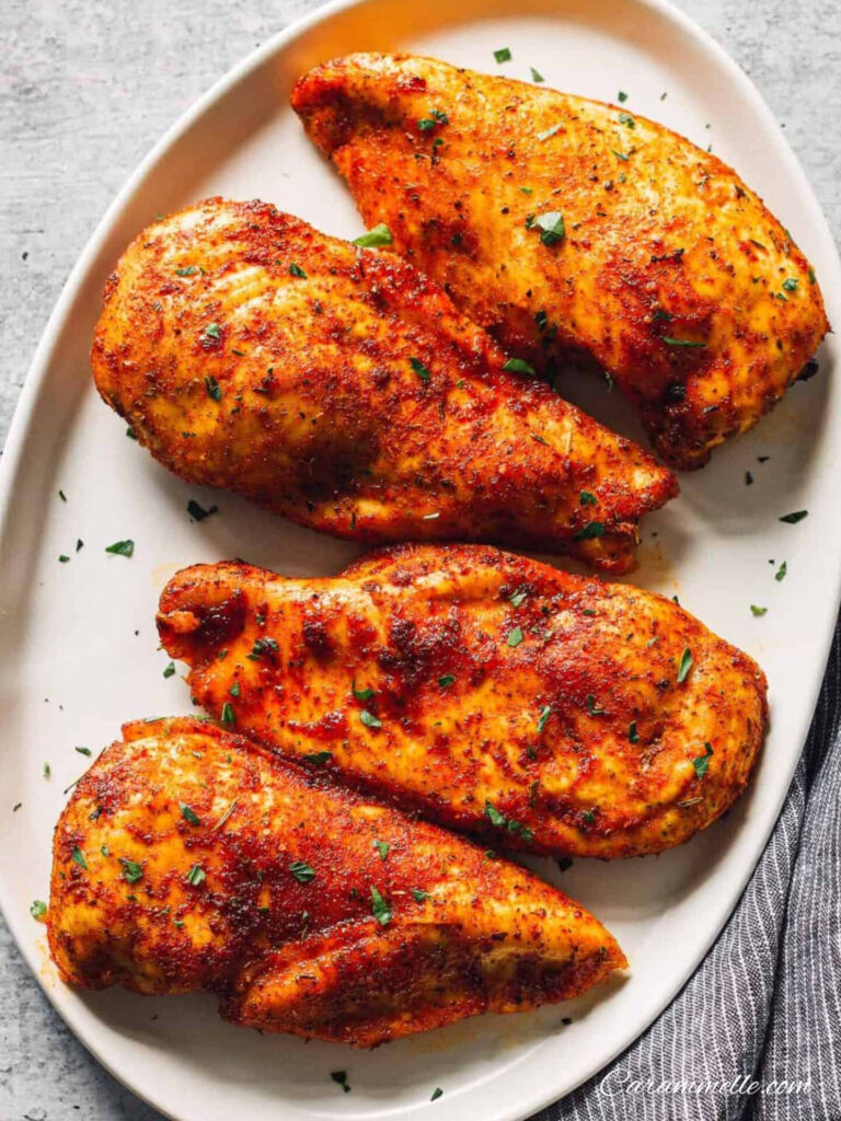 Seasoned Chicken Breast (Oven Baked) – carammelle