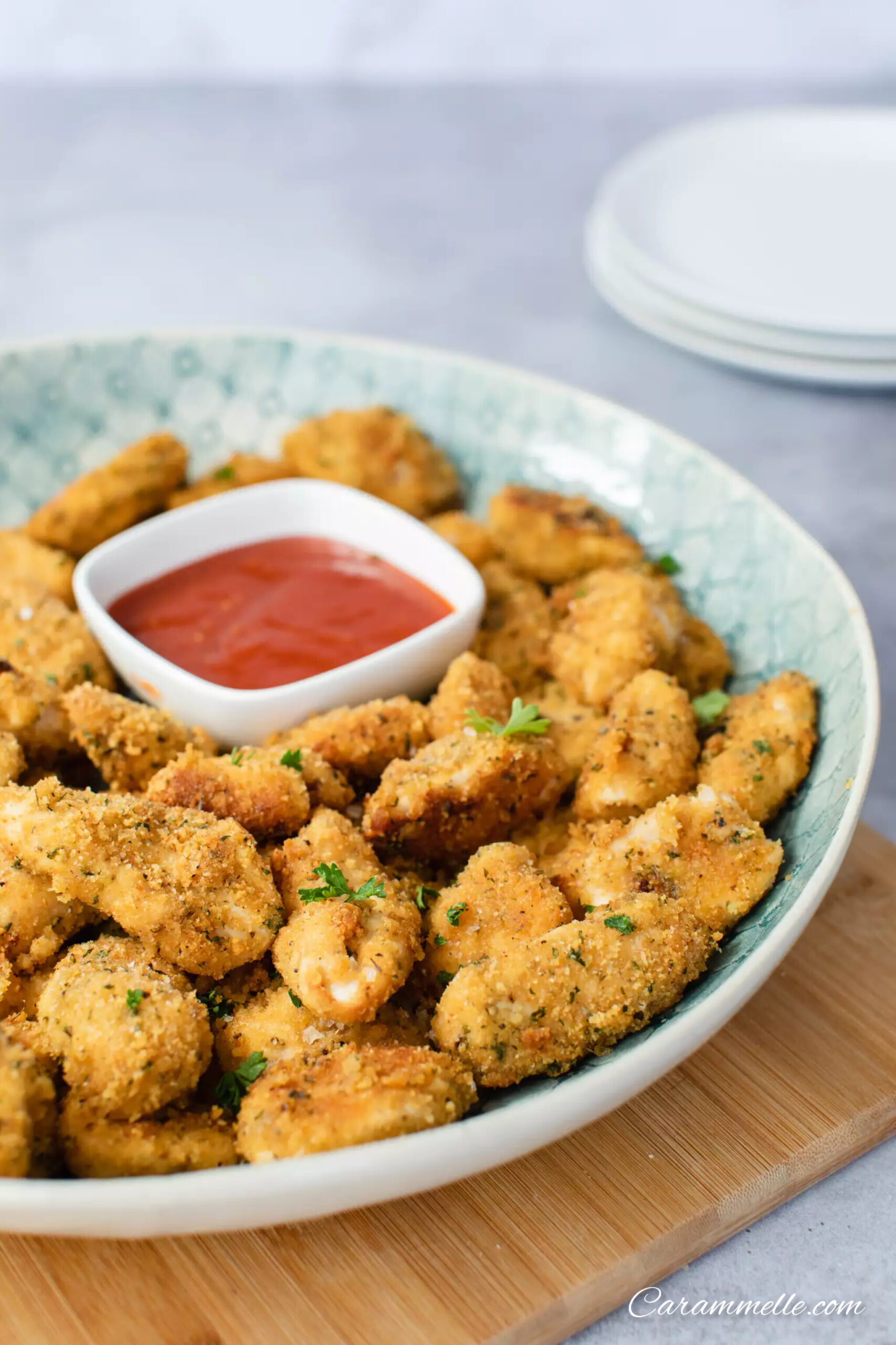 Baked Parmesan Chicken Nuggets – carammelle