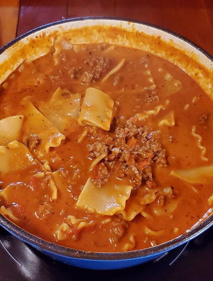 One Pot Lasagna Soup – carammelle