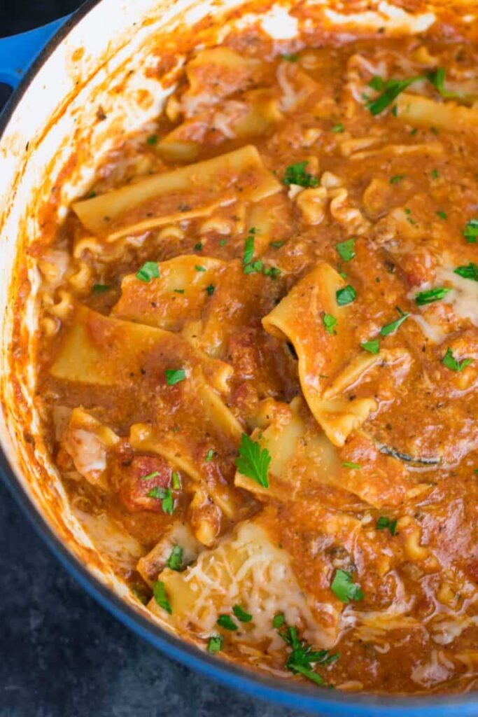 One Pot Lasagna Soup – carammelle
