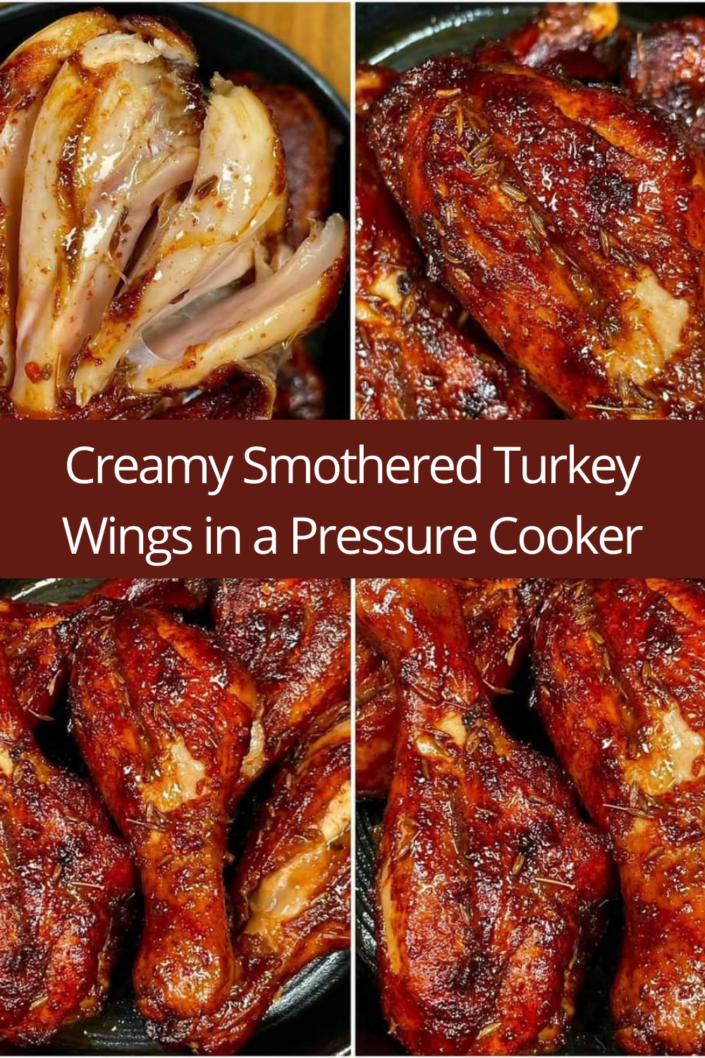 Indulge in Creamy Smothered Turkey Wings: A Pressure Cooker Delight ...